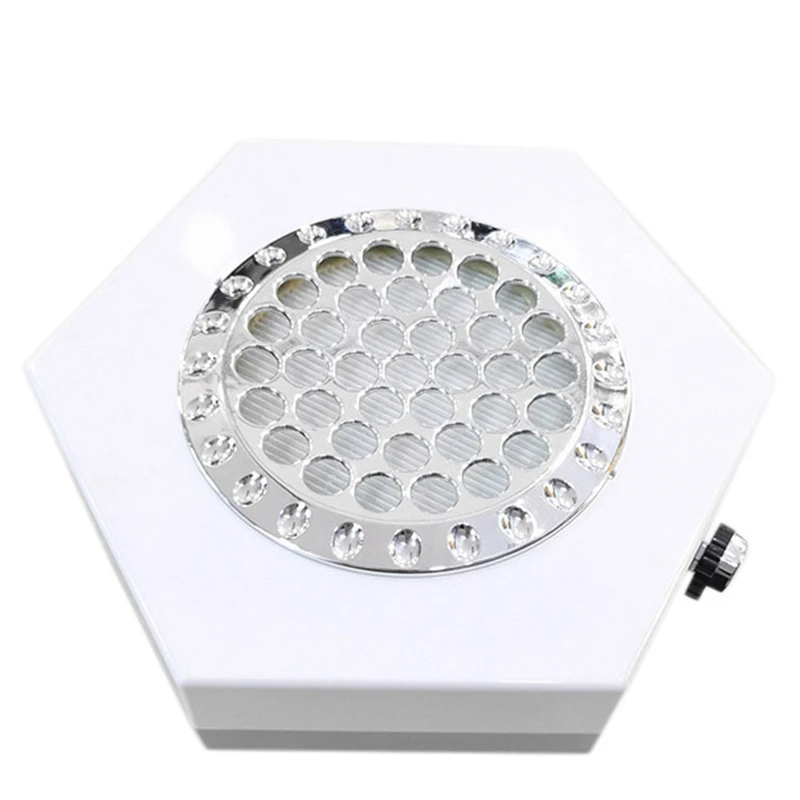 

80W Nail Dust Suction Dust Collector Fan Vacuum Cleaner Manicure Machine Tools Nail Fan Art Manicure Salon Tools EU Plug