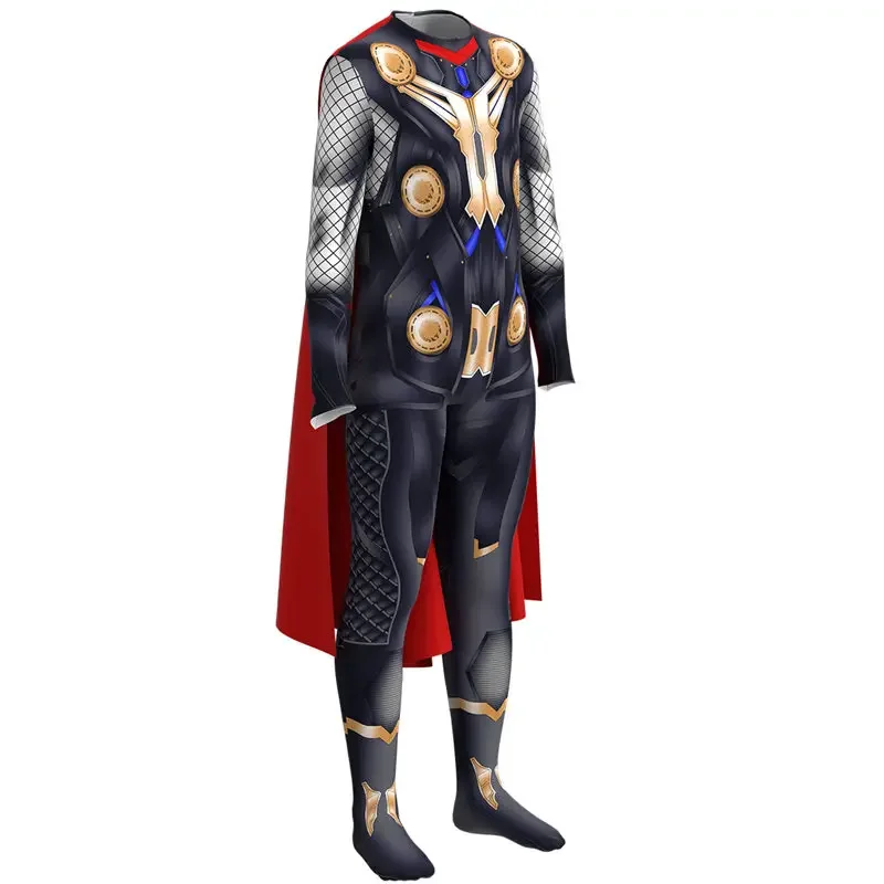 Комбинезон для косплея Cossky Thor детский взрослый Хэллоуина семейный подарок
