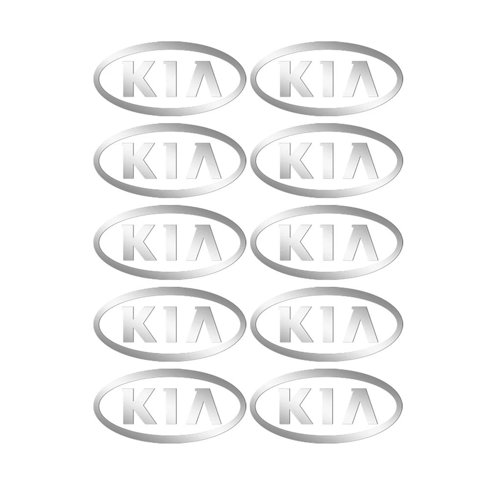 

2/5/10 шт. 3D металлическая наклейка для украшения интерьера автомобиля для KIA Sportage Niro Rio Ceed Cerato Soul Sorento Picanto Optima K3 K5 Sonic