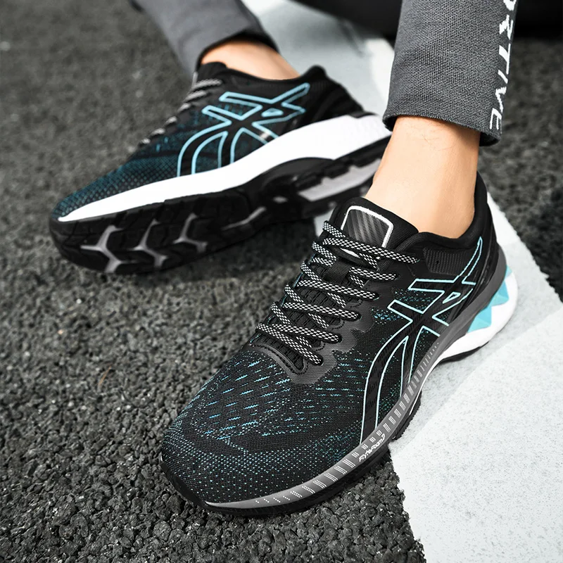 Brand Men Sports Shoes Air Mesh Breathable Running Sneakers Non-slip Male Training Athletic Shoes Comfortable Casual Footwear