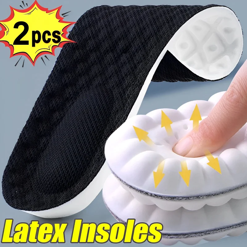 

2Pcs Sports Shoes Insoles Super Soft Running Insole for Feet Shock Absorption Baskets Shoe Sole Arch Support Orthopedic Inserts
