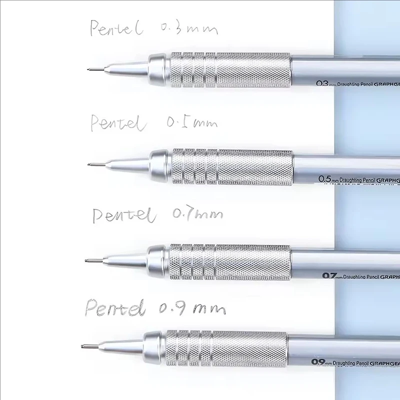 Фото Автоматический механический карандаш PENTEL Premium PG515 0,3/0,5/0,7/0,9 мм, художественные комиксы, профессиональный канцелярский карандаш для эскизов, не легко сломанный №2