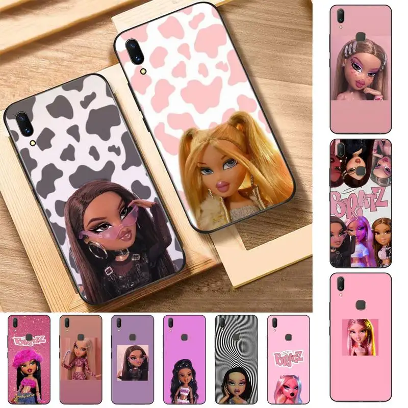 

lovely Doll Bratz Phone Case for Vivo Y91C Y11 17 19 17 67 81 Oppo A9 2020 Realme c3
