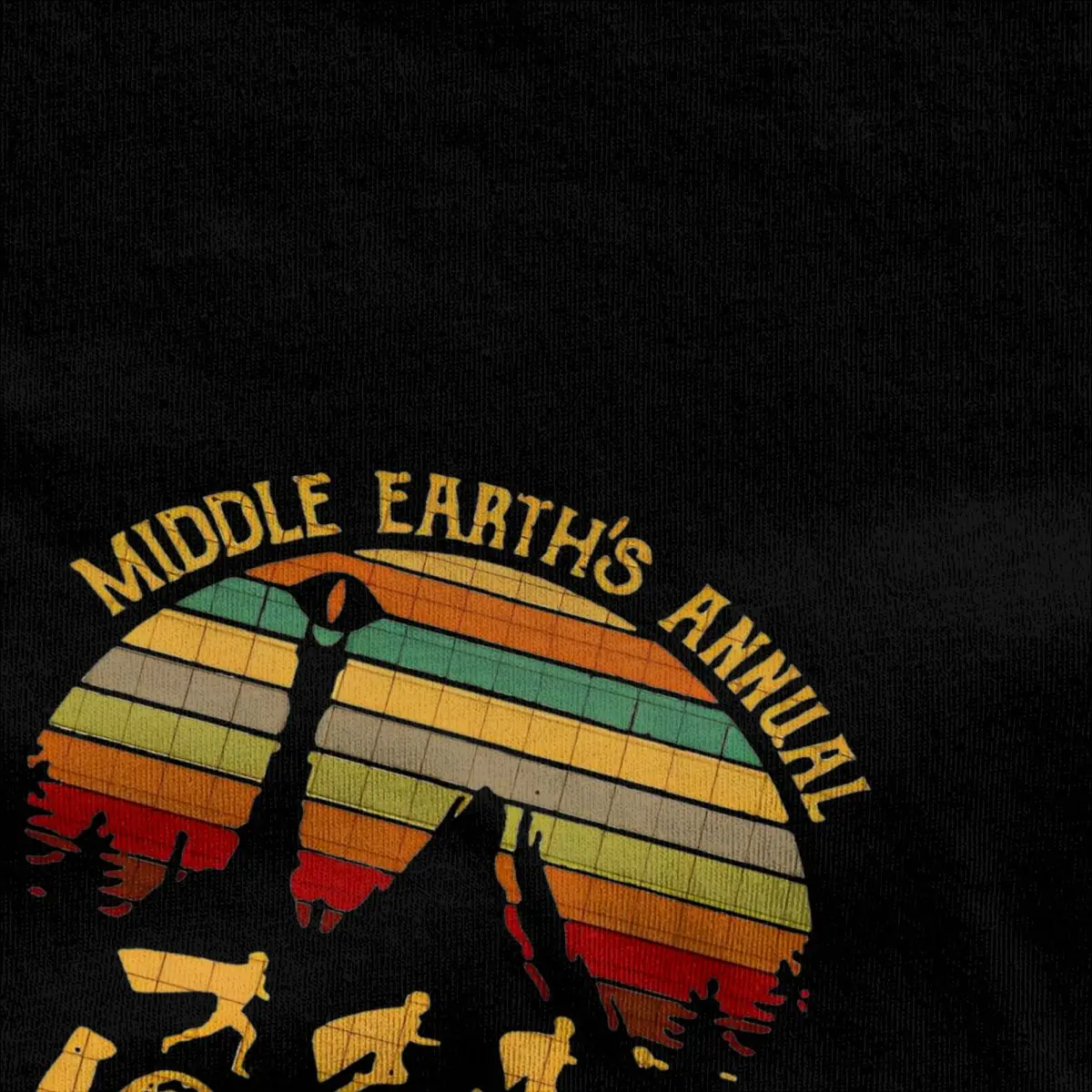 Футболка Mordor L-Lords Of The R-Rings Футболки в стиле хиппи с короткими рукавами Уличная