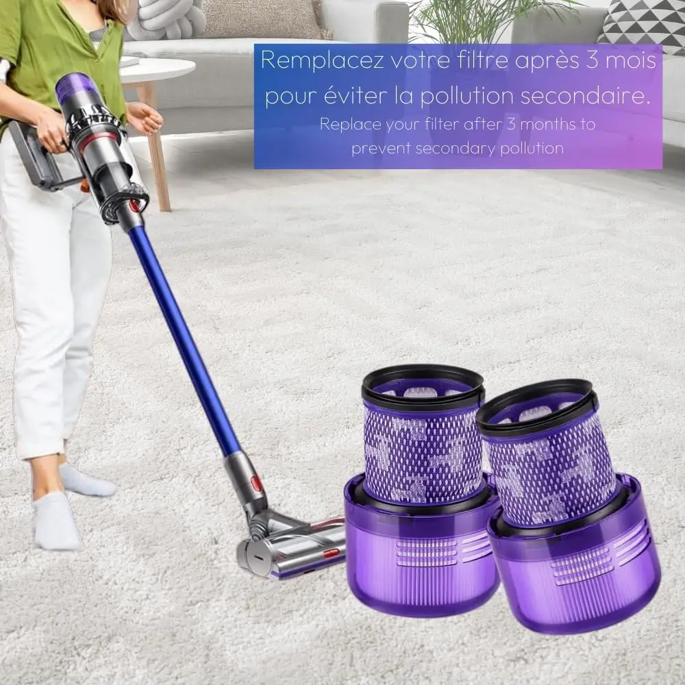 Фото Фильтр V11 V15 для пылесоса Dyson V11 Animal/Absolute/Extra/Torque Drive/Complete Pro V15 Detect SV14, 970013-02 и 97001302 №5