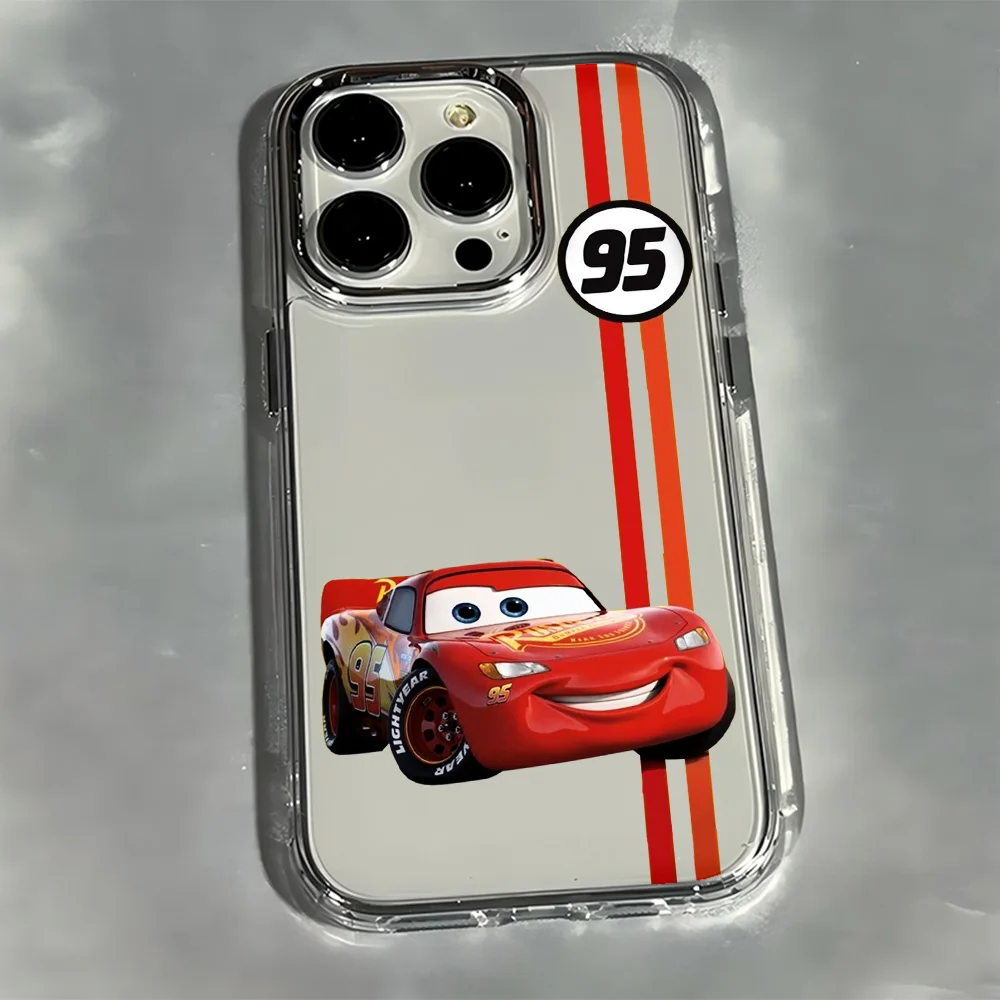 Фото Чехол для телефона Cars L-Lightning M-McQueen для Xiaomi Redmi Note A5 A3 15 14 13 14c 13c 12 11 10 9 Pro Plus 4G 5G, прозрачный чехол №3