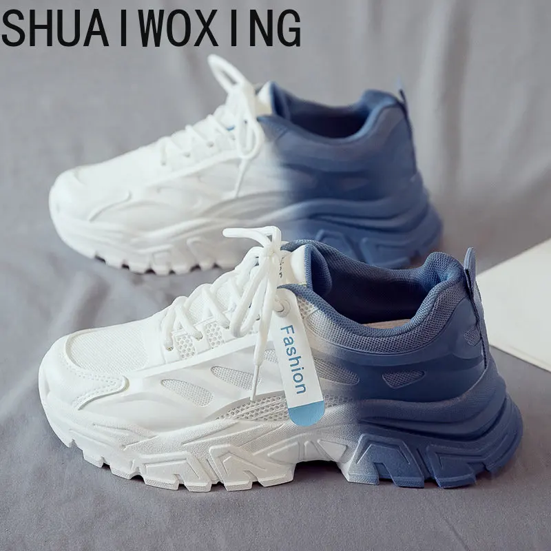 

Мужская обувь Летняя дышащая сетчатая спортивная обувь маленькая белая сетчатая обувь повседневная мужская обувь небольшого размера модная мужская обувь для влюбленных