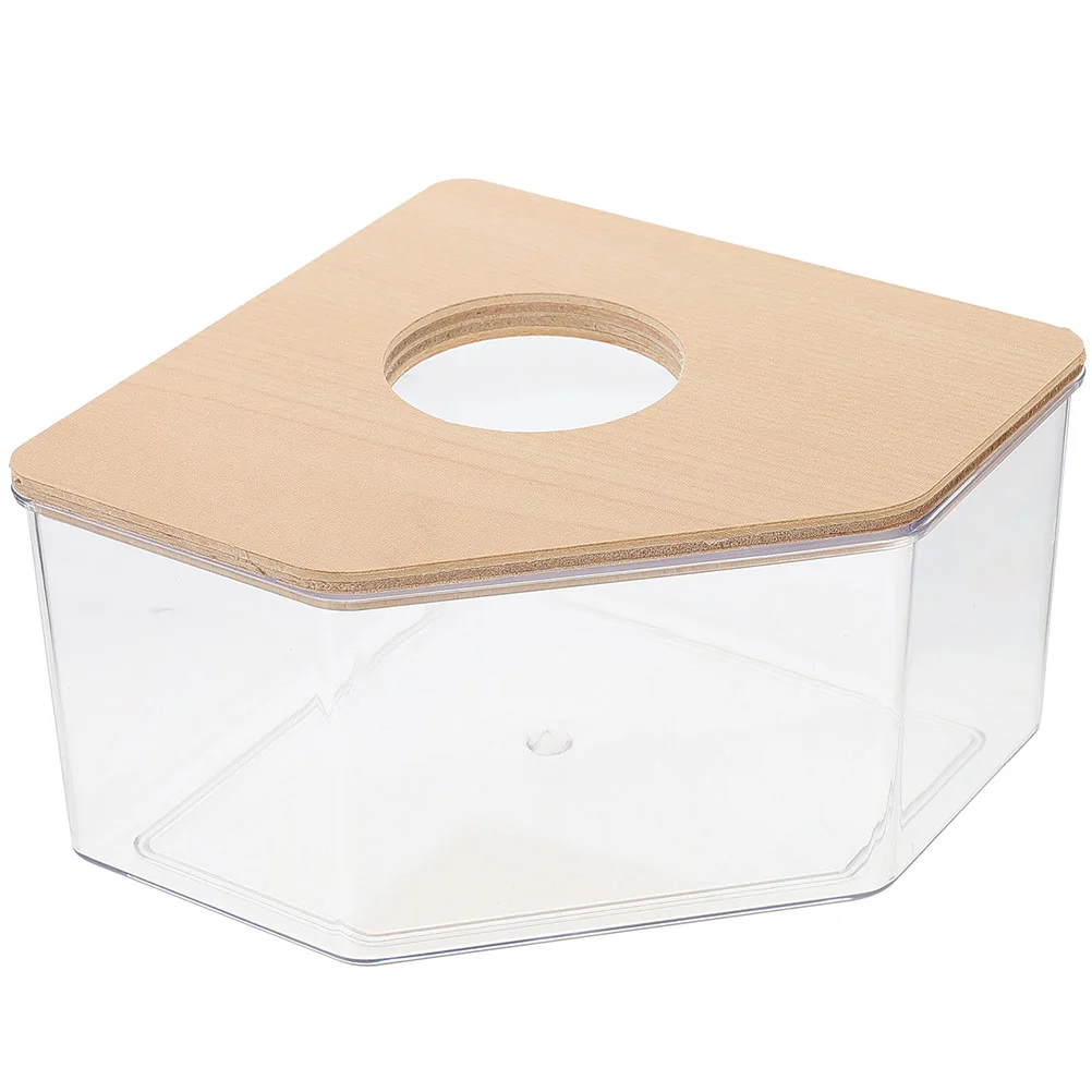 

Sand Hamster Bath Bathroom Box Bathtub Shower Digging Container Hideout Animal Transparent Acrylic Room Chinchilla Bathing Potty