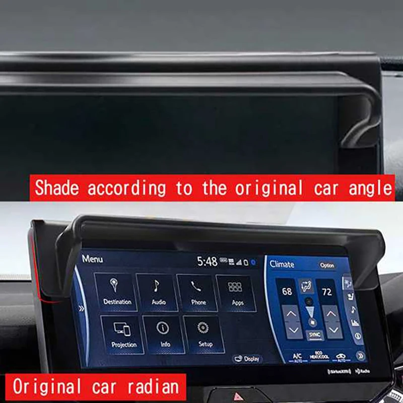 Для Toyota Harrier 2020 2021 автомобильный навигатор солнцезащитный козырек GPS-навигатор