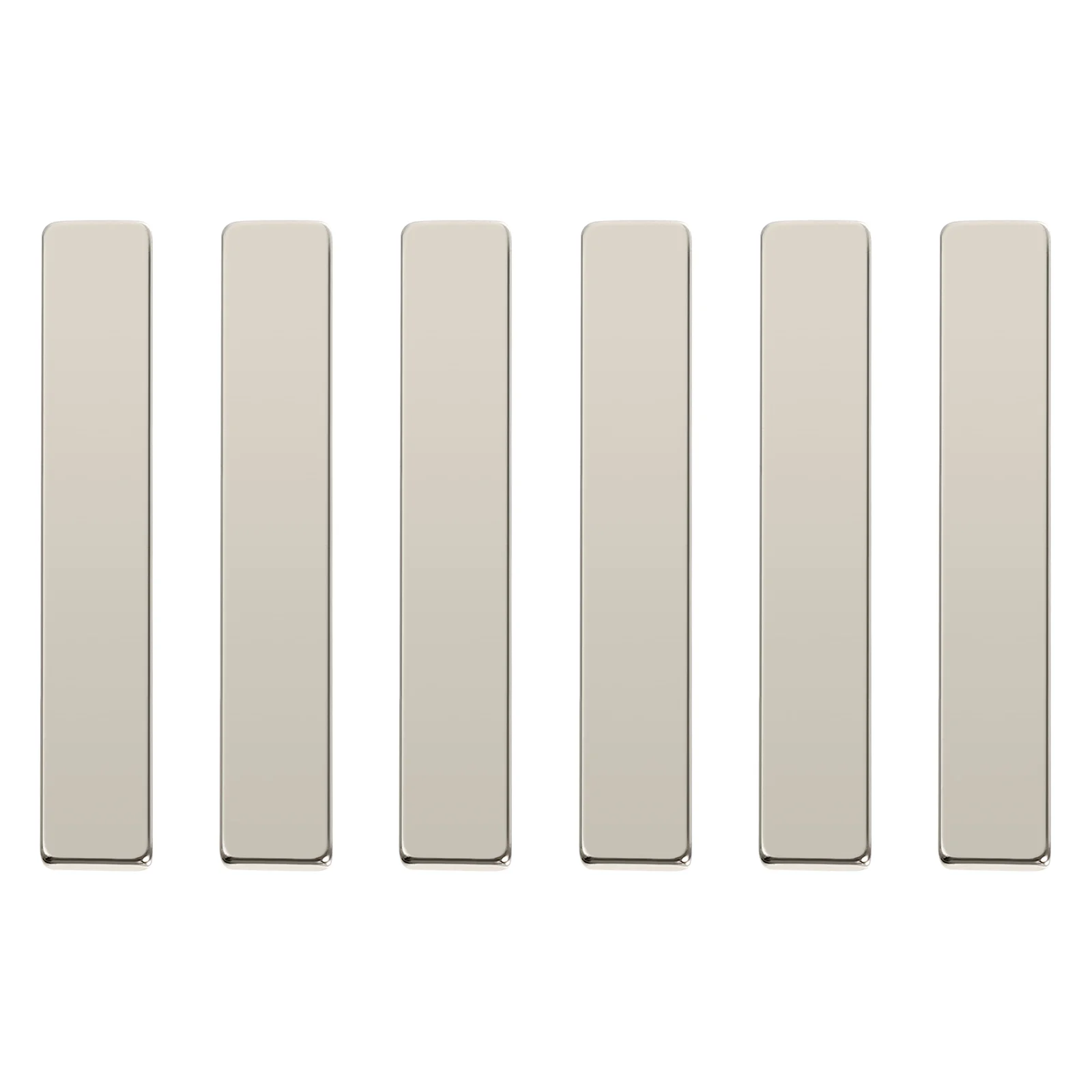 

6 Pcs Bar Crafts Long Rare Strong Small NdFeB Office