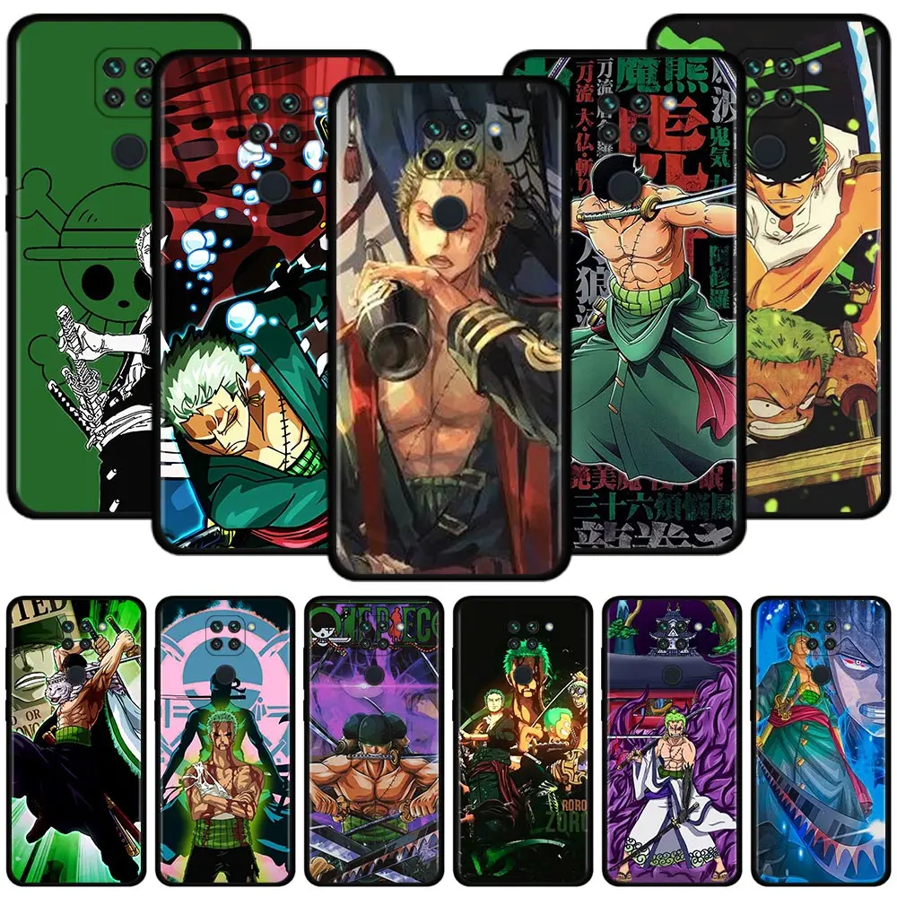 

Phone Case For Xiaomi Redmi Note 11S 11T 11 10 8 Pro 9S 9T 9 8T 10 for Redmi K50 K40S K40 10C 10 9A 9C 9 One Piece Roronoa Zoro