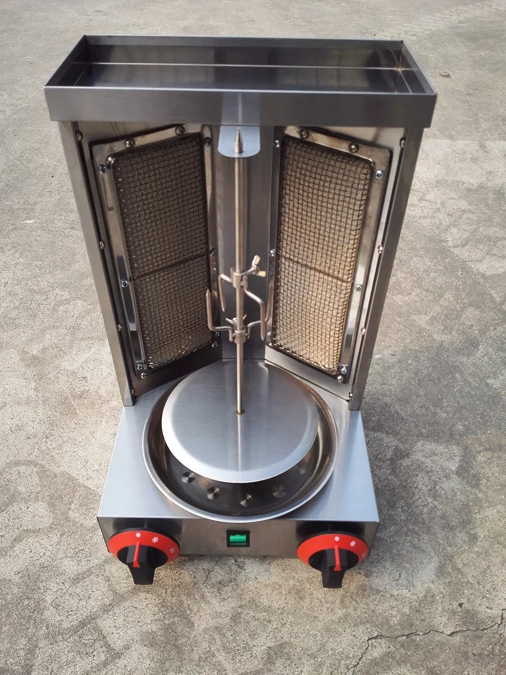 Для 110 В 220 газовый кебаб Шаурма электрический нагрев барбекю сковорода для