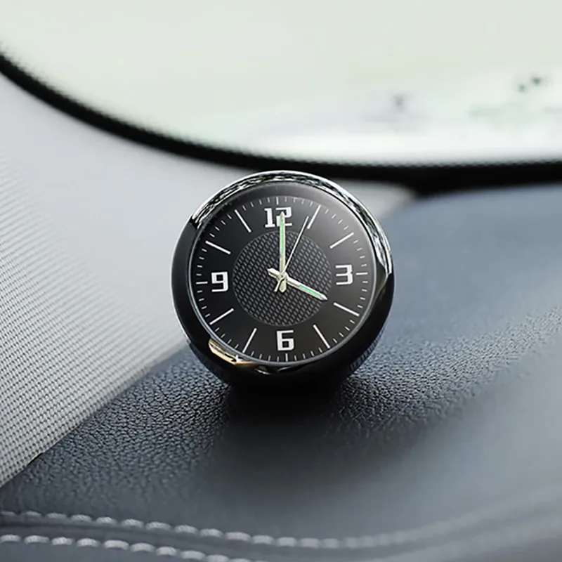 

1PCS For Mazda 3 Angksela Artez CX-5 CX-4 CX-8 MX-5 car interior air outlet instrument center console luminous clock ornaments