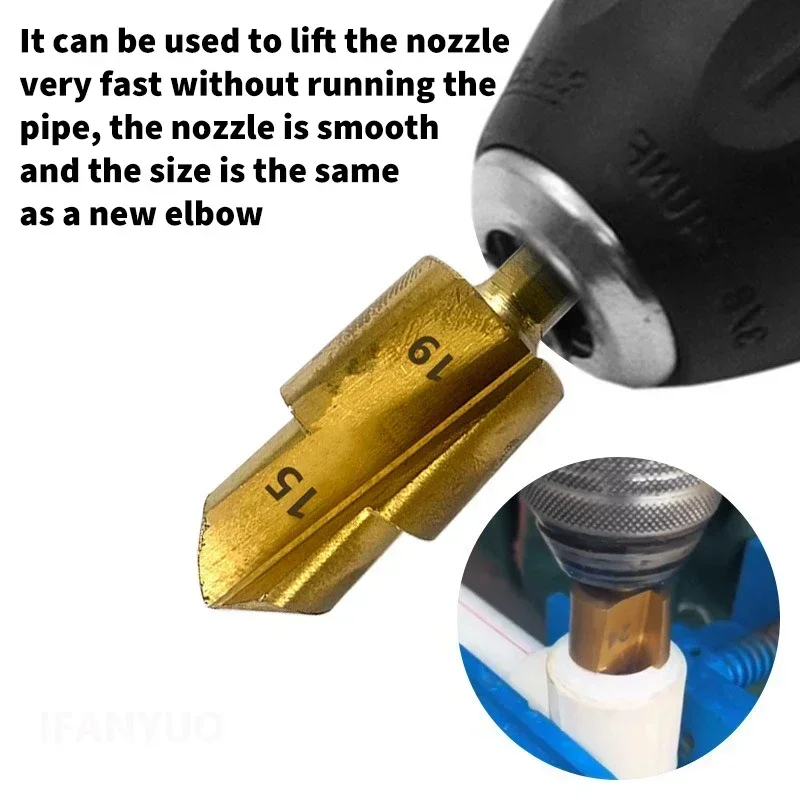 Набор ступенчатых сверл 20/25/32 мм 1/2/3 шт