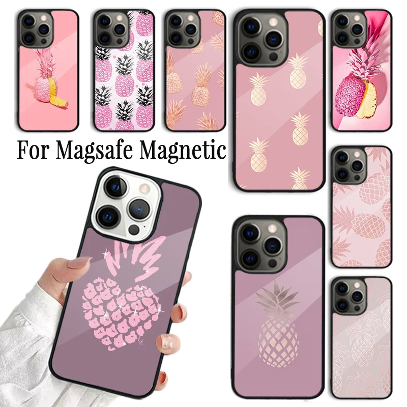 Чехол для телефона iPhone 16 15 14 13 12 11 Pro Max Plus Magsafe магнитный беспроводной чехол с