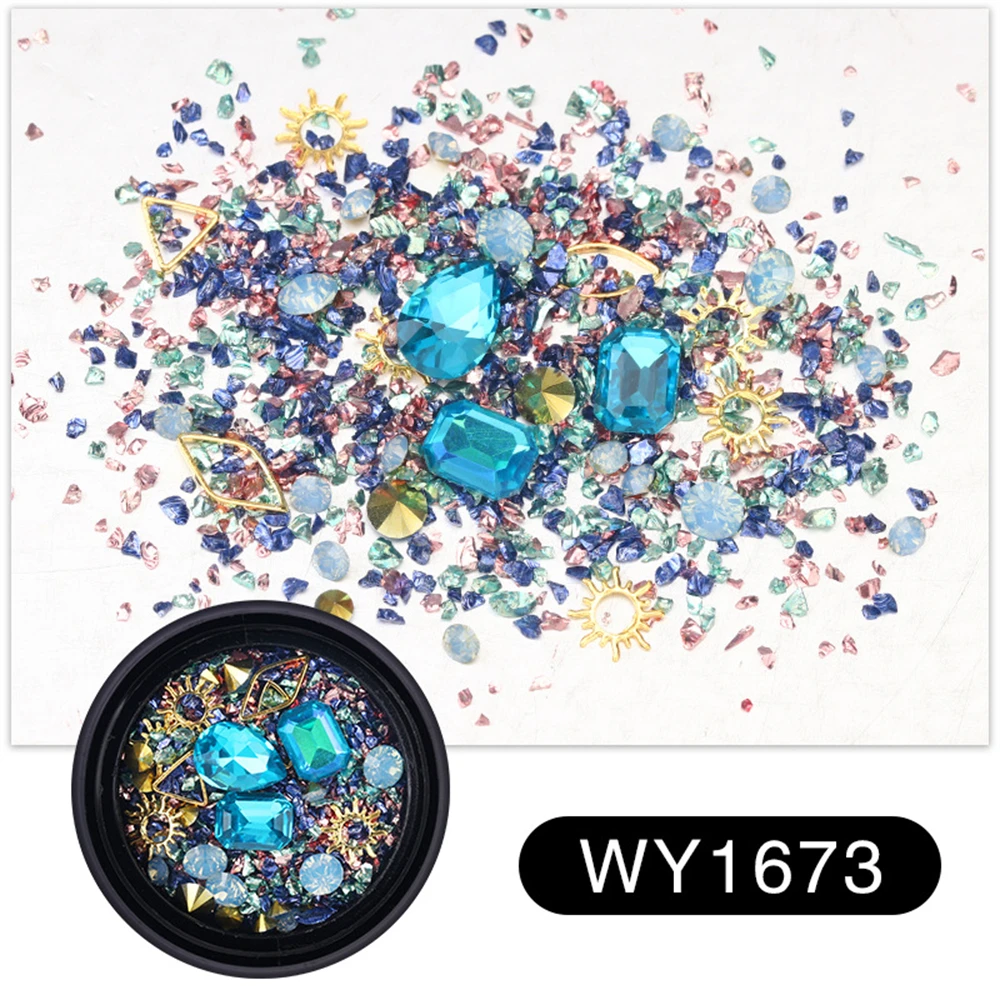 3d маникюр высококачественные металлические шпильки уникальный модный красивые