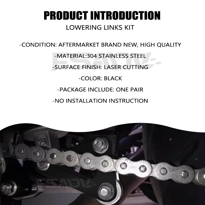 Фото Для мотоциклов SUZUKI V-STROM 1050 XT DL 1050XT 1050A DL1050 VSTROM 1050 2020-2023 2022: Стойки занижения задней подвески №5