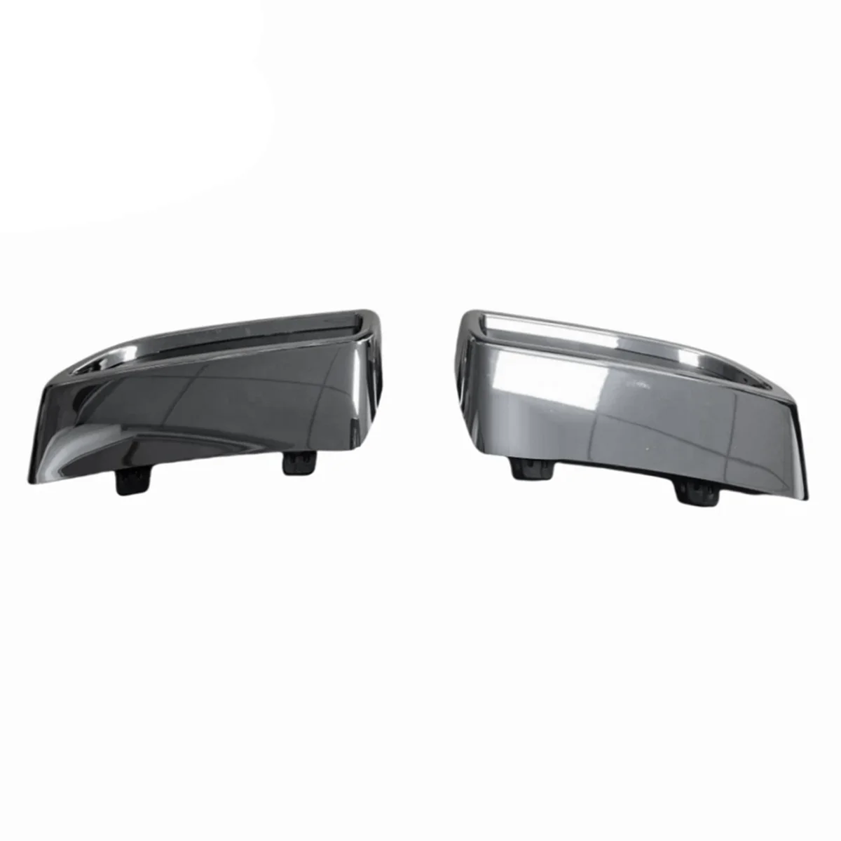1Pair Car Tail Throat Exhaust Pipe Cover Trim 9811520280 9811520080 for Peugeot 308S 2015-2020 Rear Bumper Bracket
