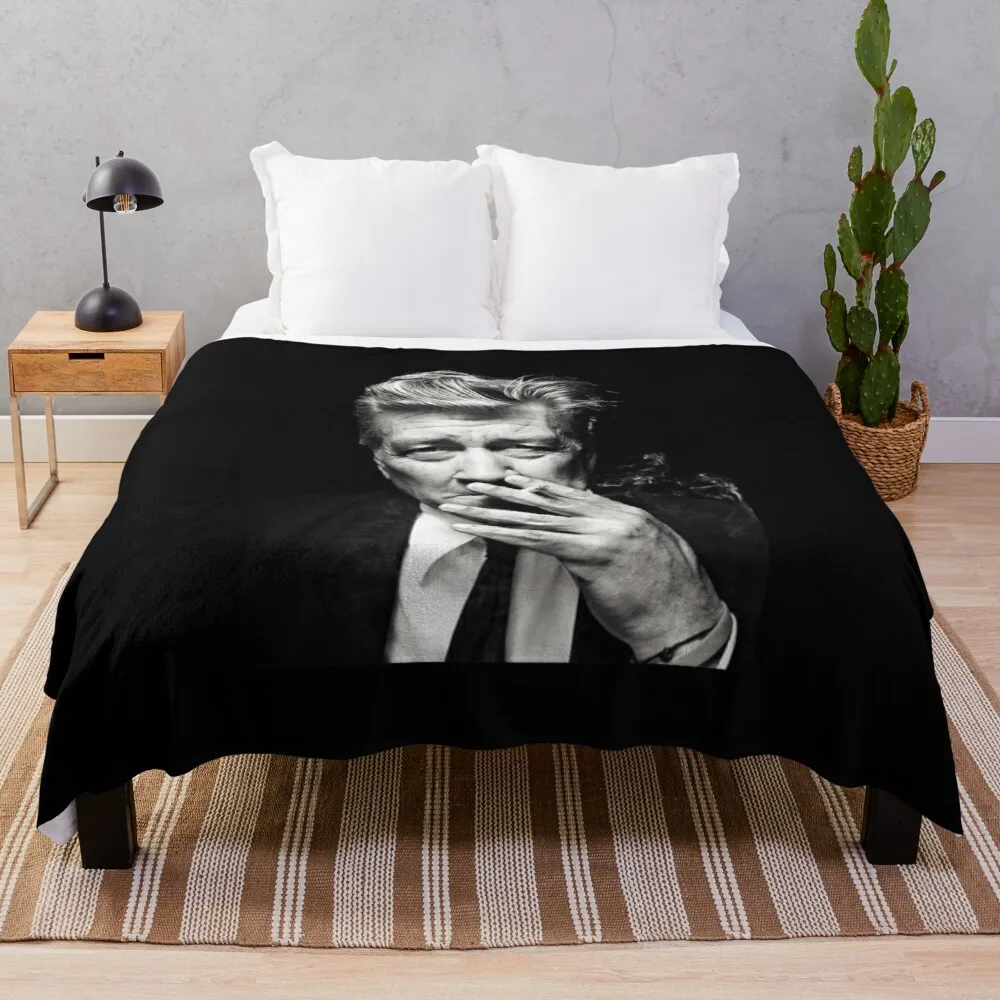 

Best Selling - David Lynch Throw Blanket Flannels Vintage Blanket Double Plush Blanket Sleeping Bag Blanket