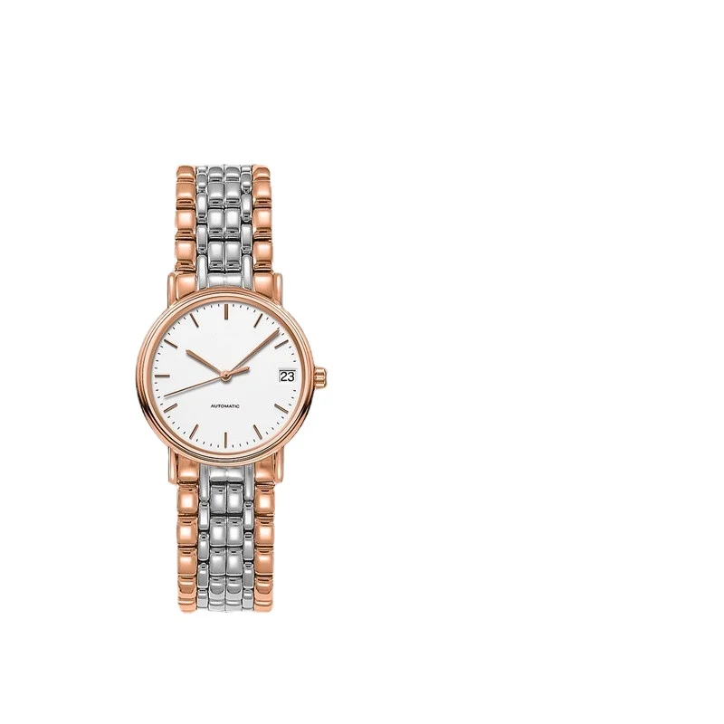 

Женские механические Автоматические часы с браслетом из нержавеющей стали и сапфировым стеклом