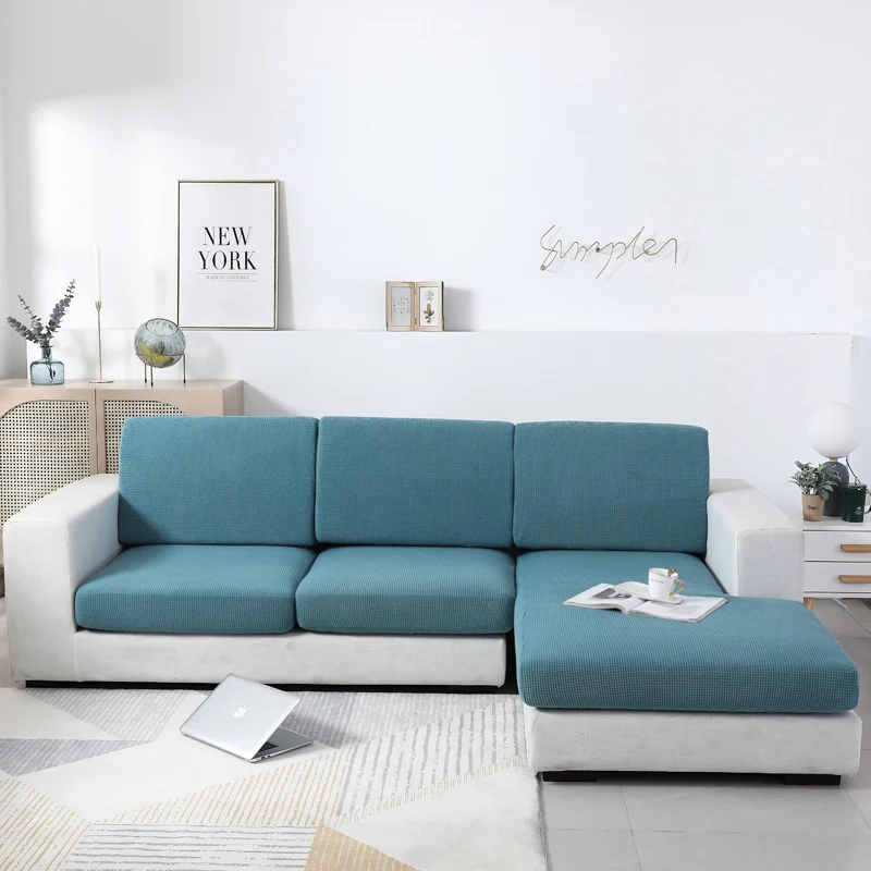 

Thick Sofa Cover Fitted Sofa Covers for Living Room Washable Stretch Jacquard couch Seat Cover Furniture Protector Sectional