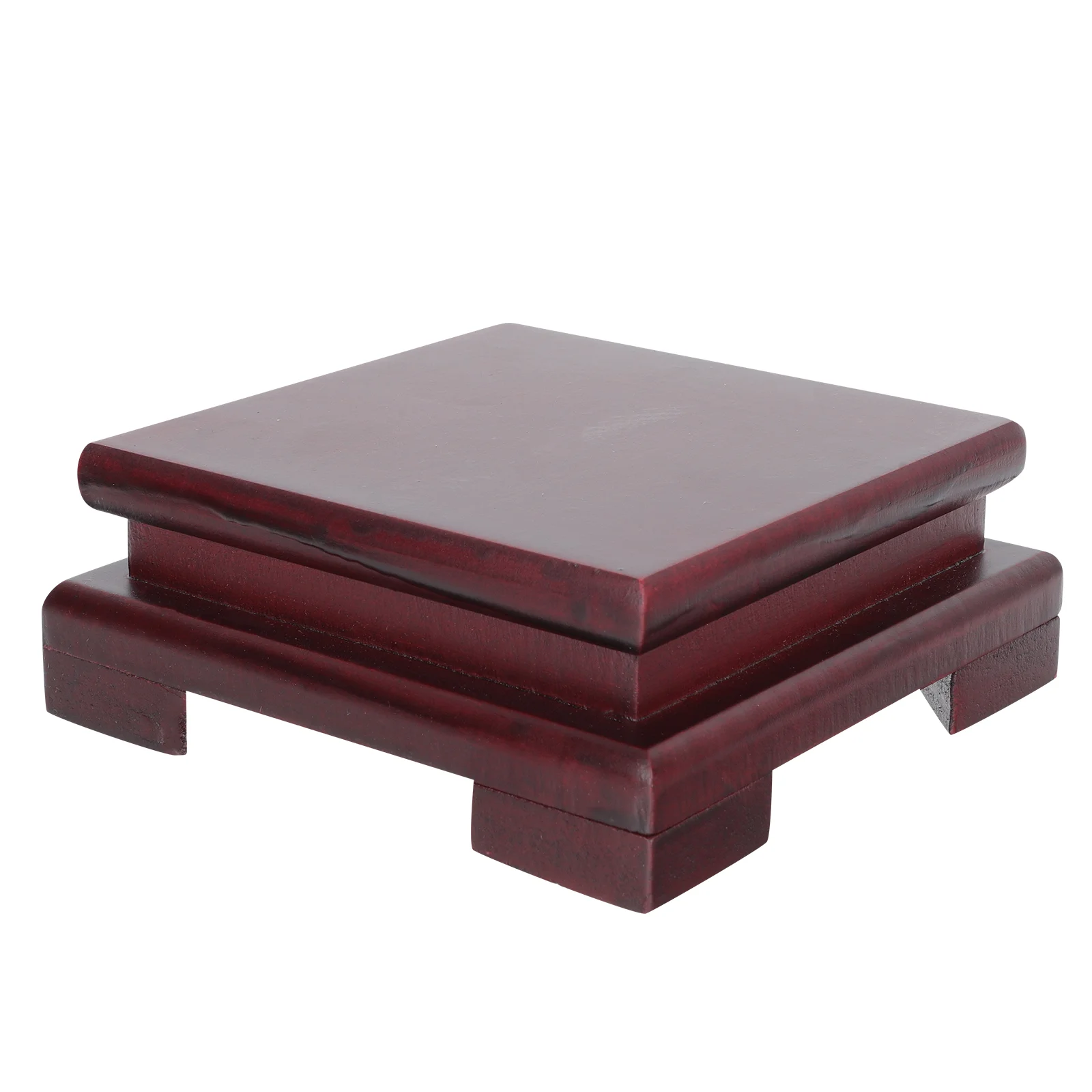

Square Flowerpot Placing Platform Density Board Flower Stand Statue Stand Platform for Shop Office Hotel