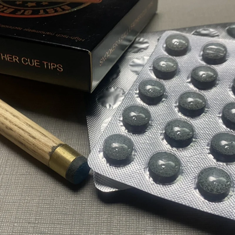 

10 мм наконечники для бильярдного кия, твердость M, наконечники для кия для снукера