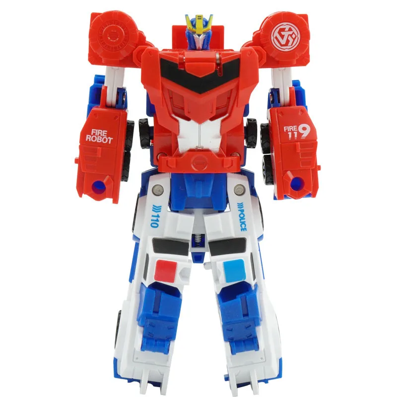 Трансформационный спасательный робот комбинированная колесница деформация