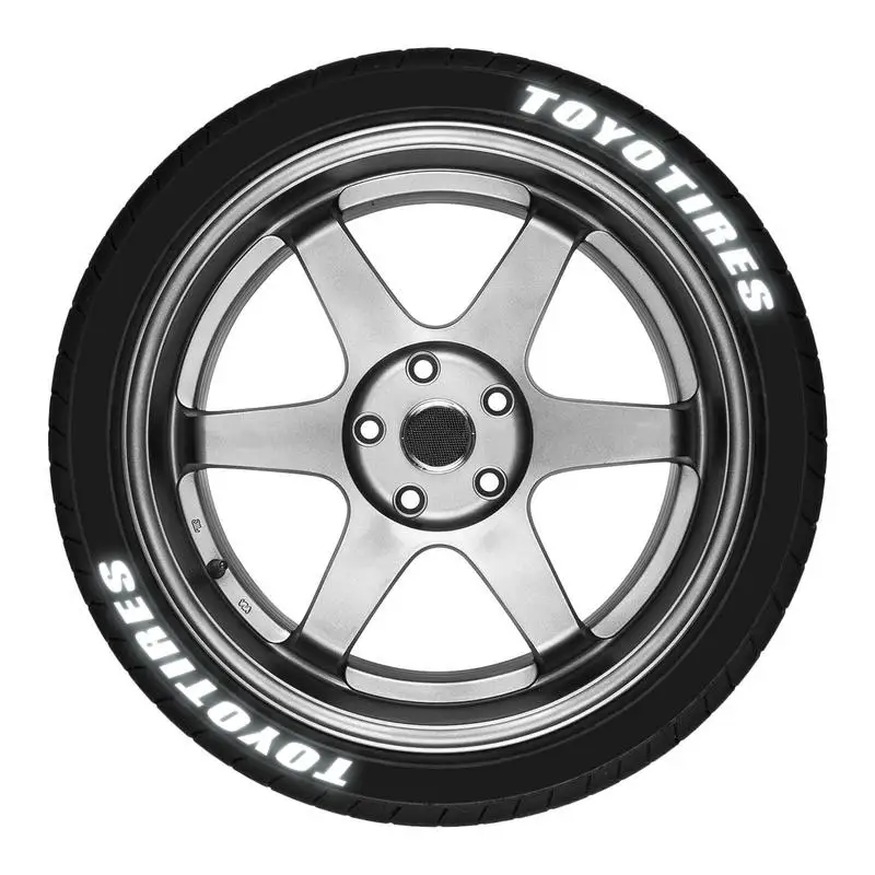 

Набор для надписей на шинах, Светоотражающая 3D шина, искусственная кожа, Перманентная резина, автомобильные наклейки с надписями, стандартн...