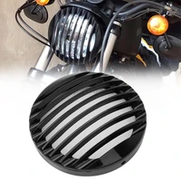 head lamp headlight grill cover guard motocross accessories fit for harley sportster xl 883 iron 1200 04 14 custom xl1200c 48
