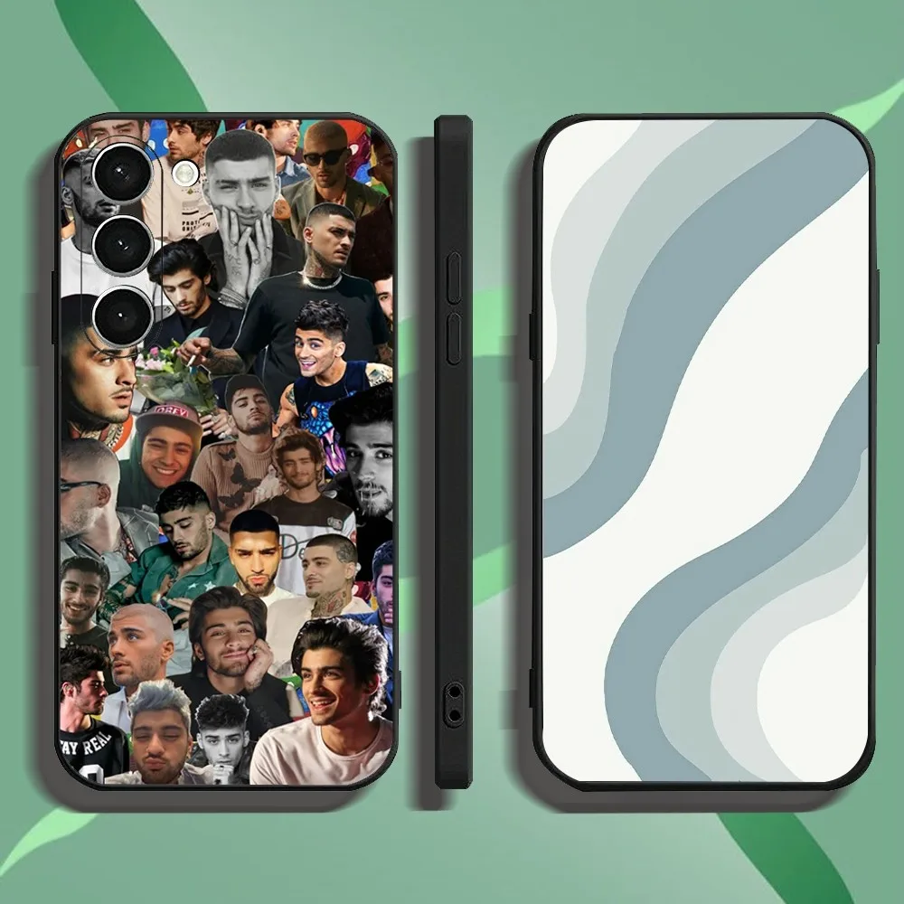 Чехол для телефона Singer Zayn Malik Samsung Galaxy A52 A12 A51 S21 Edge S22 ULTRA S23 S20LITE Plus Ultra Black Cover