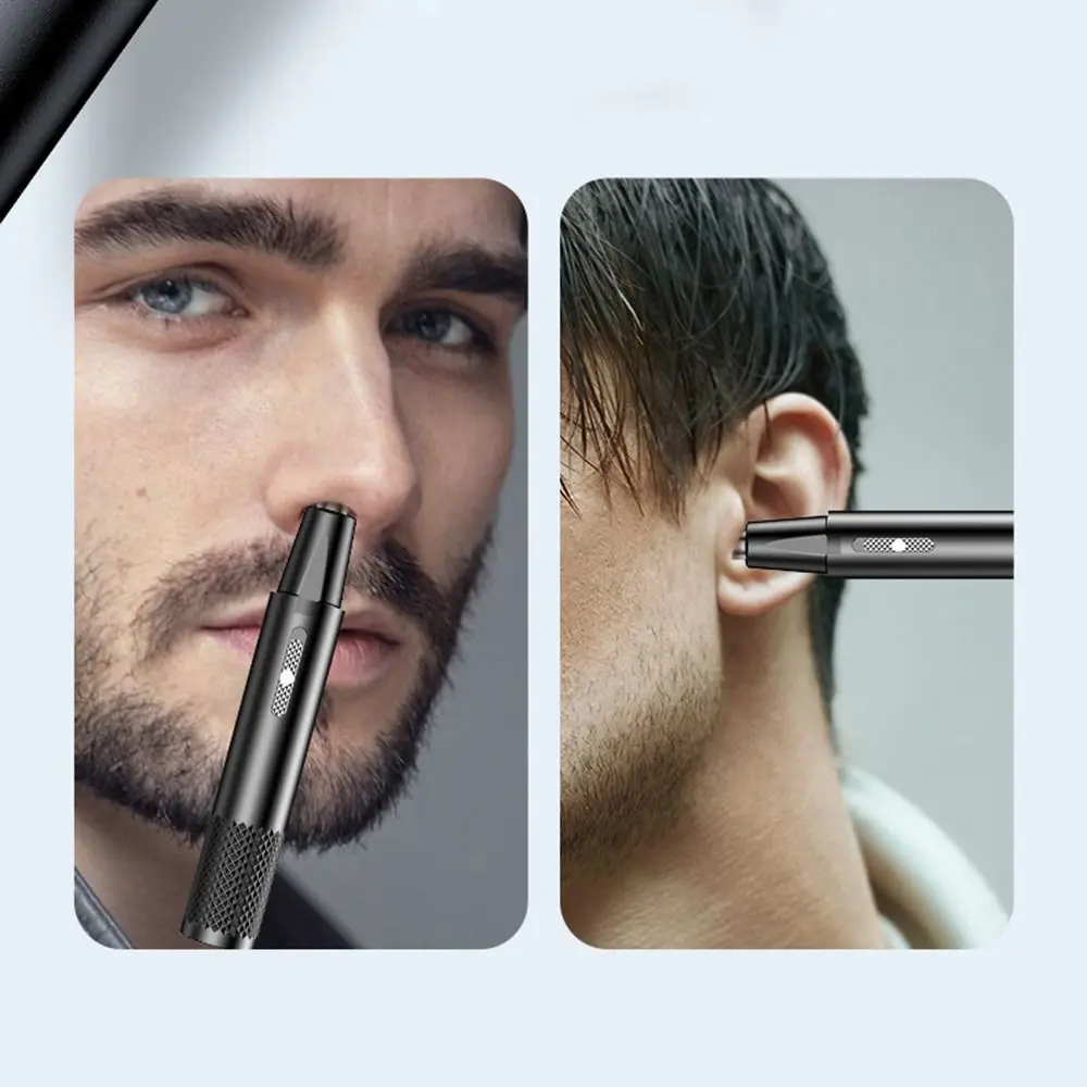 Перезаряжаемая электрическая машинка для стрижки волос в носу полностью