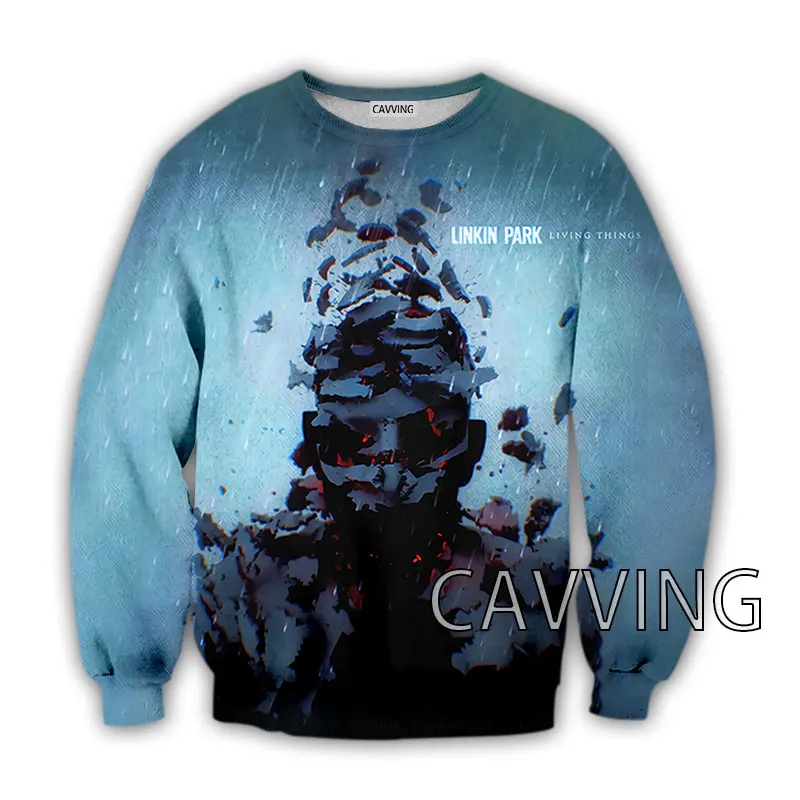 

CAVVING 3D Printed Linkin-park-rock Crewneck Sweatshirts Harajuku Styles Tops Long Sleeve Sweatshirts for Men/women H01