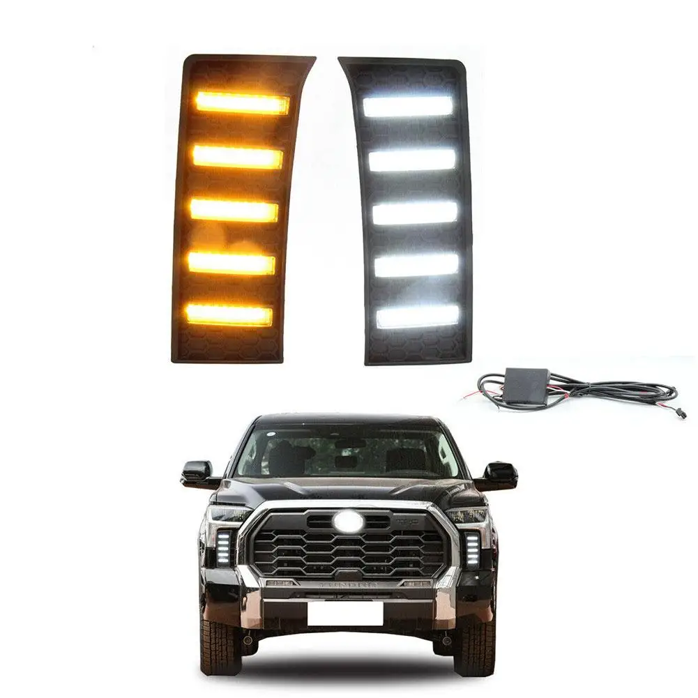 

Fog Lamp LED DRL Light Waterproof Car Accessories DC 12V Daytime Running Light Durable Low Power Consumption New