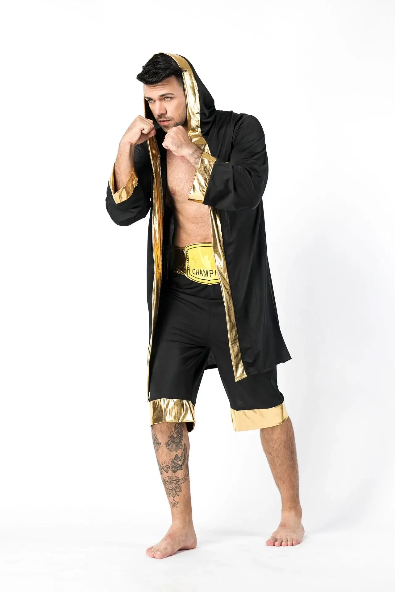 Disfraz боксер для мужчин и женщин взрослых traje boxeo Хэллоуина фиеста Косплей платье