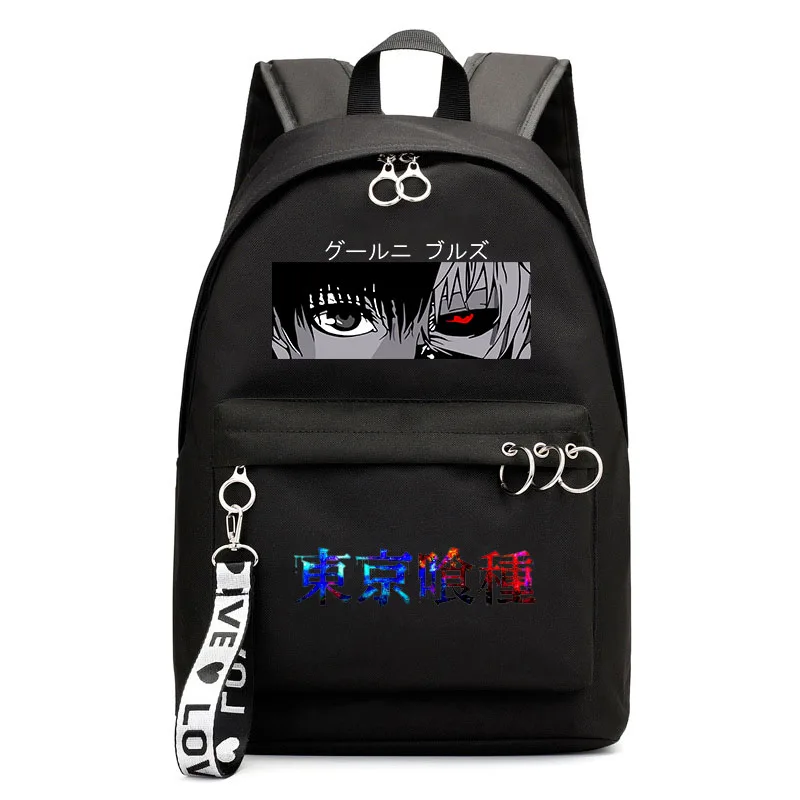 

Аниме Токийский Гуль рюкзаки Bolsa для студентов кавайная Манга Мультфильм школьная сумка для девочек/мальчиков сумка для книг водонепроницаемая сумка для ноутбука детские подарки
