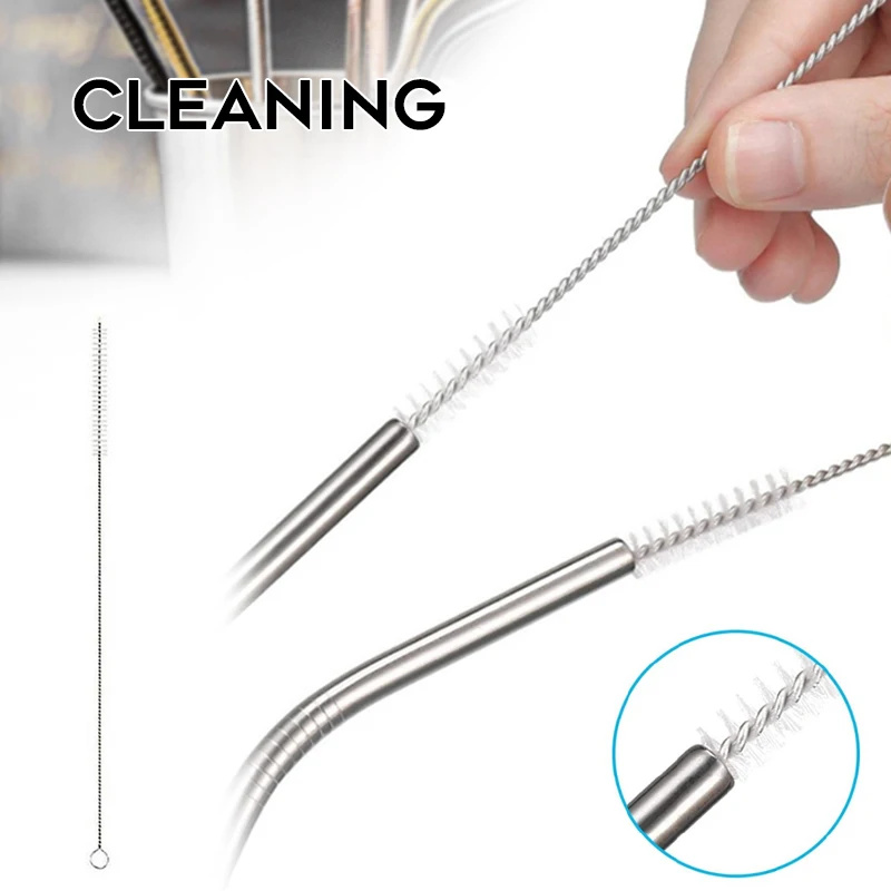 

Multipurpose Straw Brush Reusable Cleaning Brush Practical Clean Tools Straw Glasses Keyboard Jewelry Straw Brush Cleaning Tools