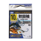 Рыболовный крючок OWNER, 810001 аутентичная Высокоуглеродистая Сталь, Крючки для рыбалки на карпа, рыболовные крючки с бородкой