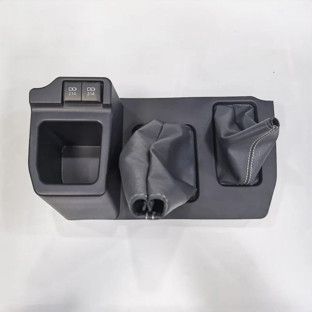 Фото Органайзер для центральной консоли с USB-зарядкой к 70-летию для Toyota Land Cruiser 70 Series LC70 LC76 LC79 FJ70 FJ76 FJ79 №4