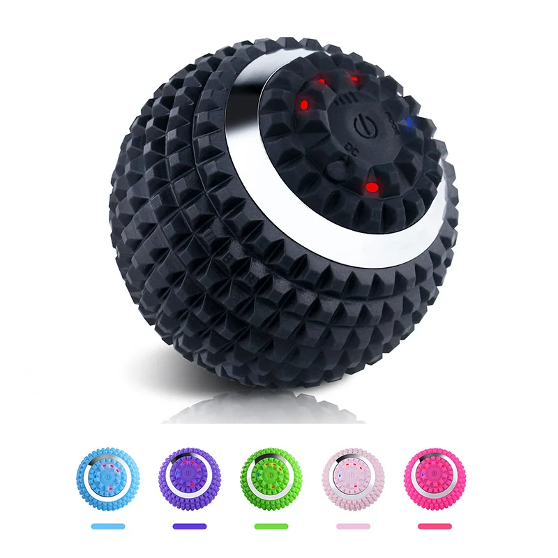 

Electric Vibrating Yoga Massage Ball 4-Speed Fitness Yoga Massage Roller Relieving Muscle Tension Pain & Pressure Yoga Balls