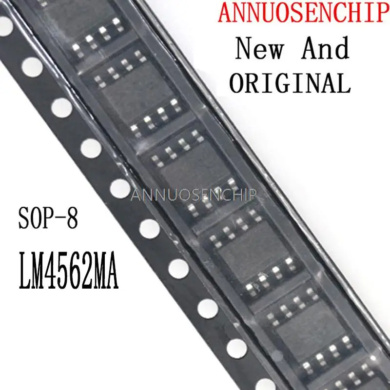 5 шт. Новый и оригинальный SOP8 LM4562 SOP L4562 SOP-8 LM4562MAX LM4562MA