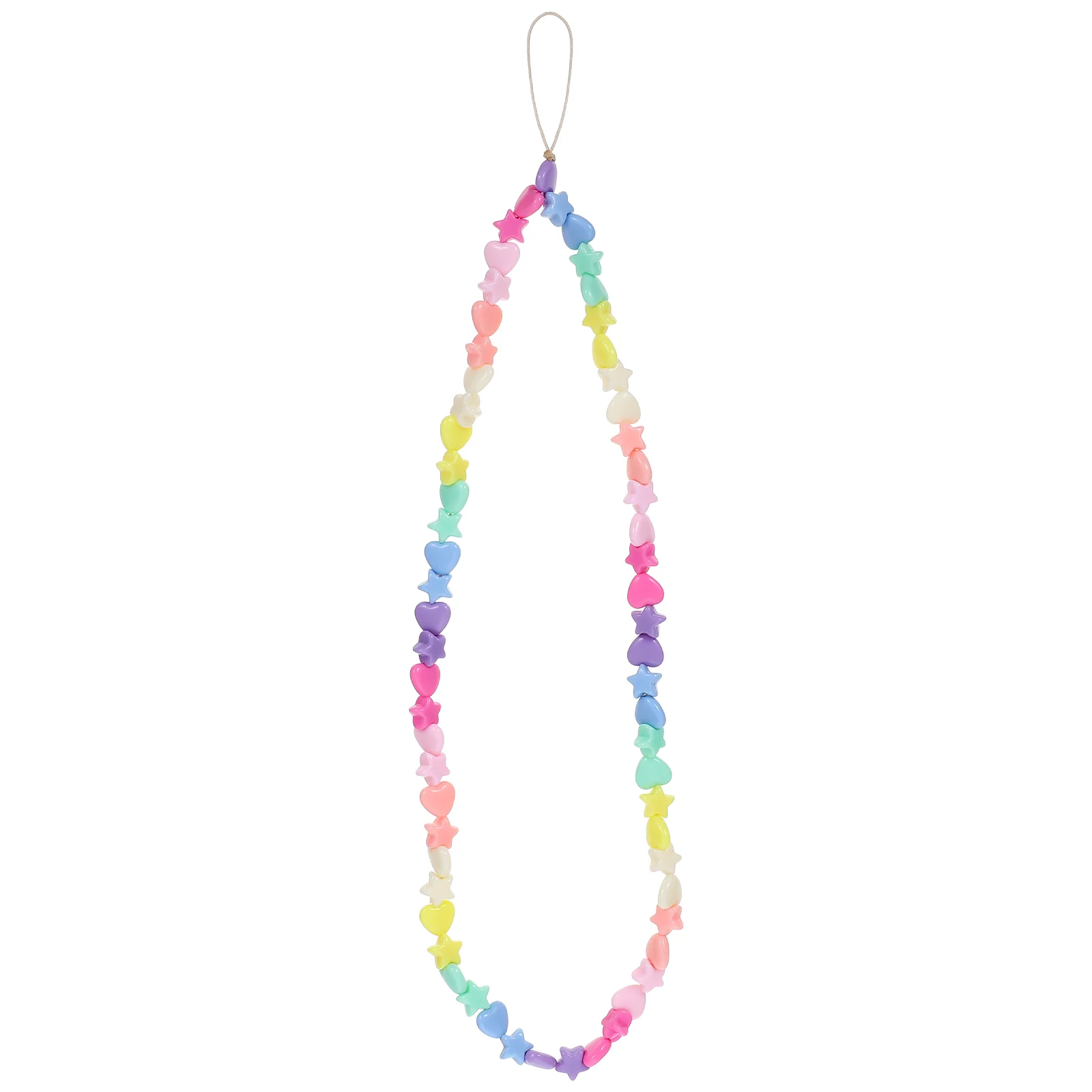 

Strap Lanyard Beaded Wrist Charms Beads Chain Pendant Cell Star Charm Hand Hanging Rope Keychain Holder Decor Lost Camera Anti