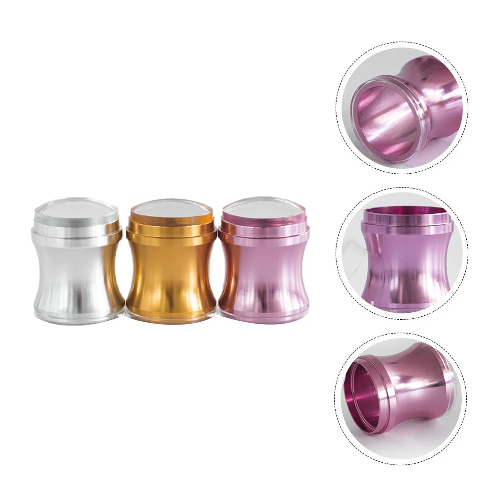 

3 Sets Salon Nail Stamping Tools Nail Polish Stampers Nail Art Supplies