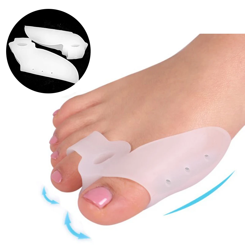 

Big Toe Separator Hallux Valgus Bunion Corrector Orthotics Feet Bone Thumb Adjuster Correction Pedicure Splint Straightener