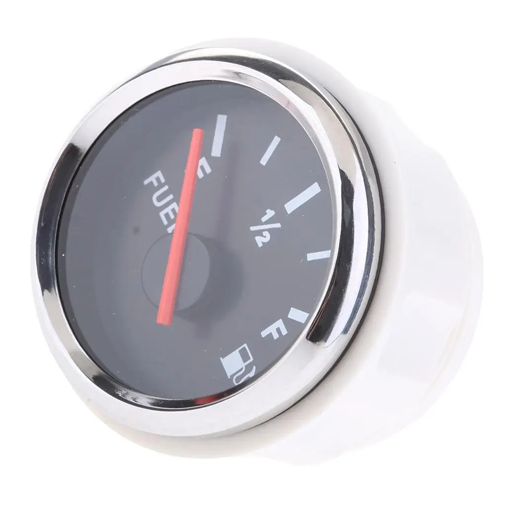 2 &quot52 мм автомобильный датчик уровня топлива светодиодный бензина масла 9-32 В для