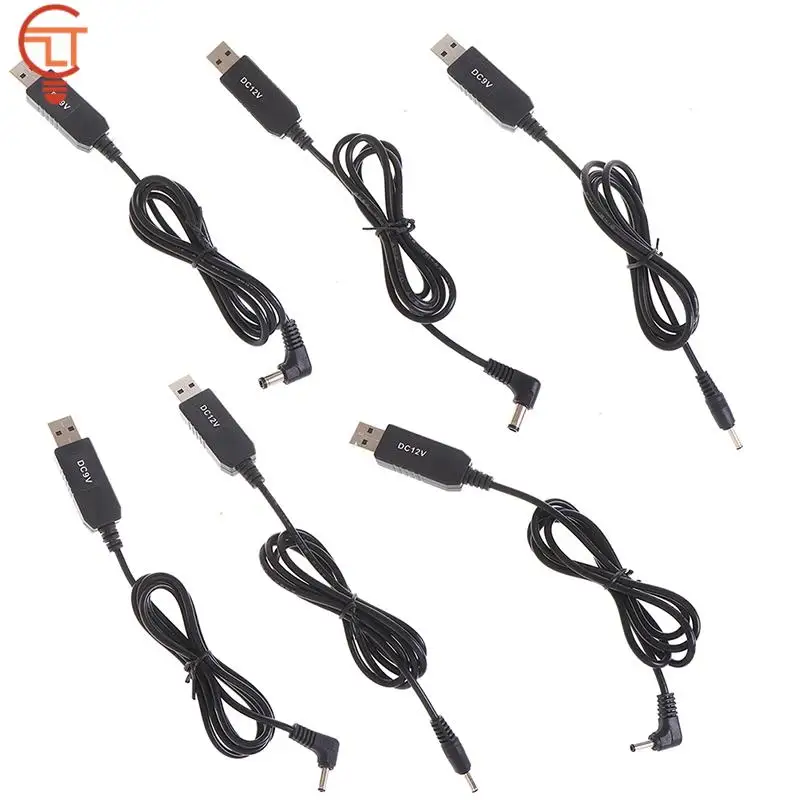 

Повышающий Модуль с USB-разъемом 5 в постоянного тока в 9 В/12 В постоянного тока, кабель адаптера преобразователя USB, штекер 3,5*1,35 мм 5,5*2,1 мм, высокое качество