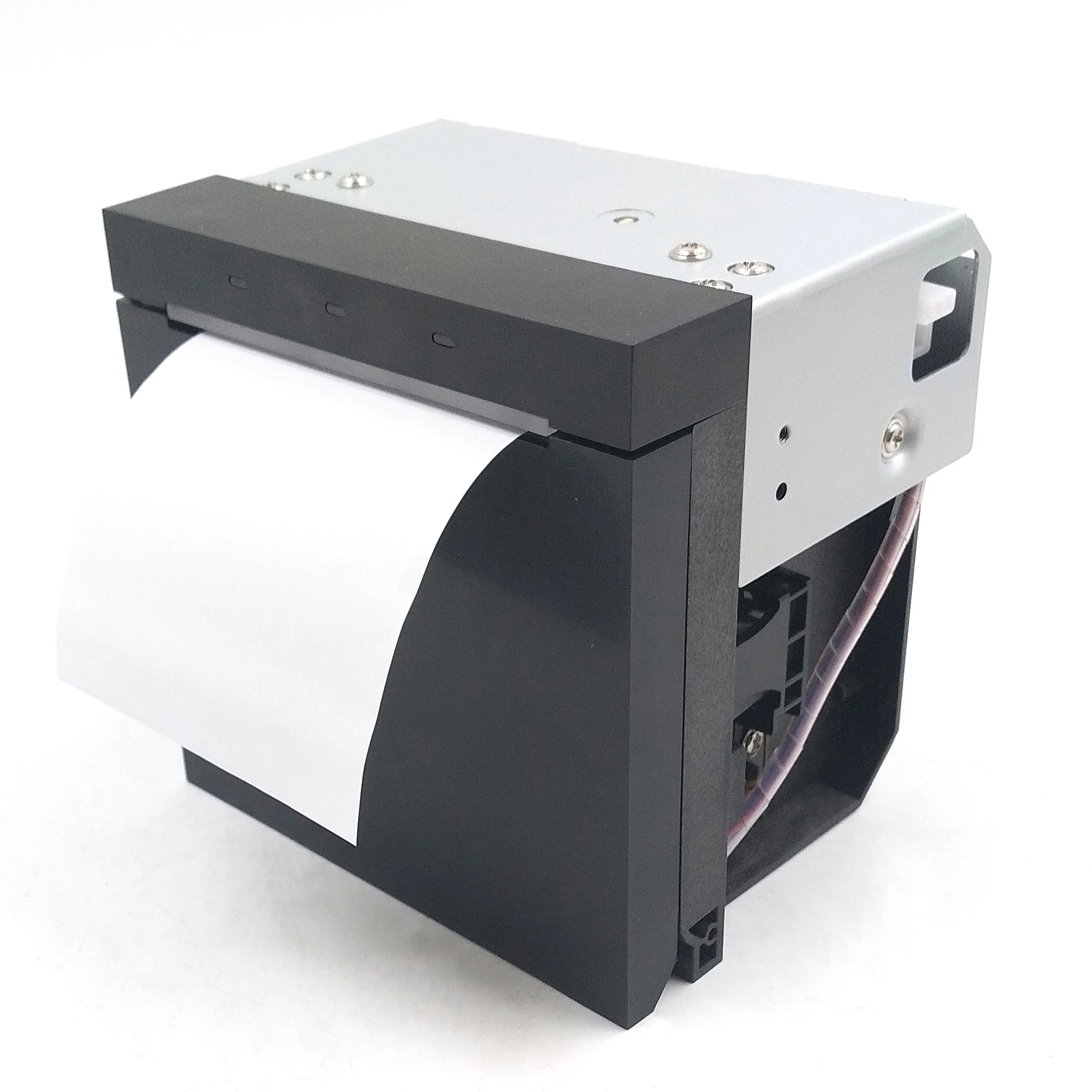 Купи Kiosk Panel mounted 80mm thermal receipt printer with auto cutter for pos terminal printer barcode printer за 8,583 рублей в магазине AliExpress