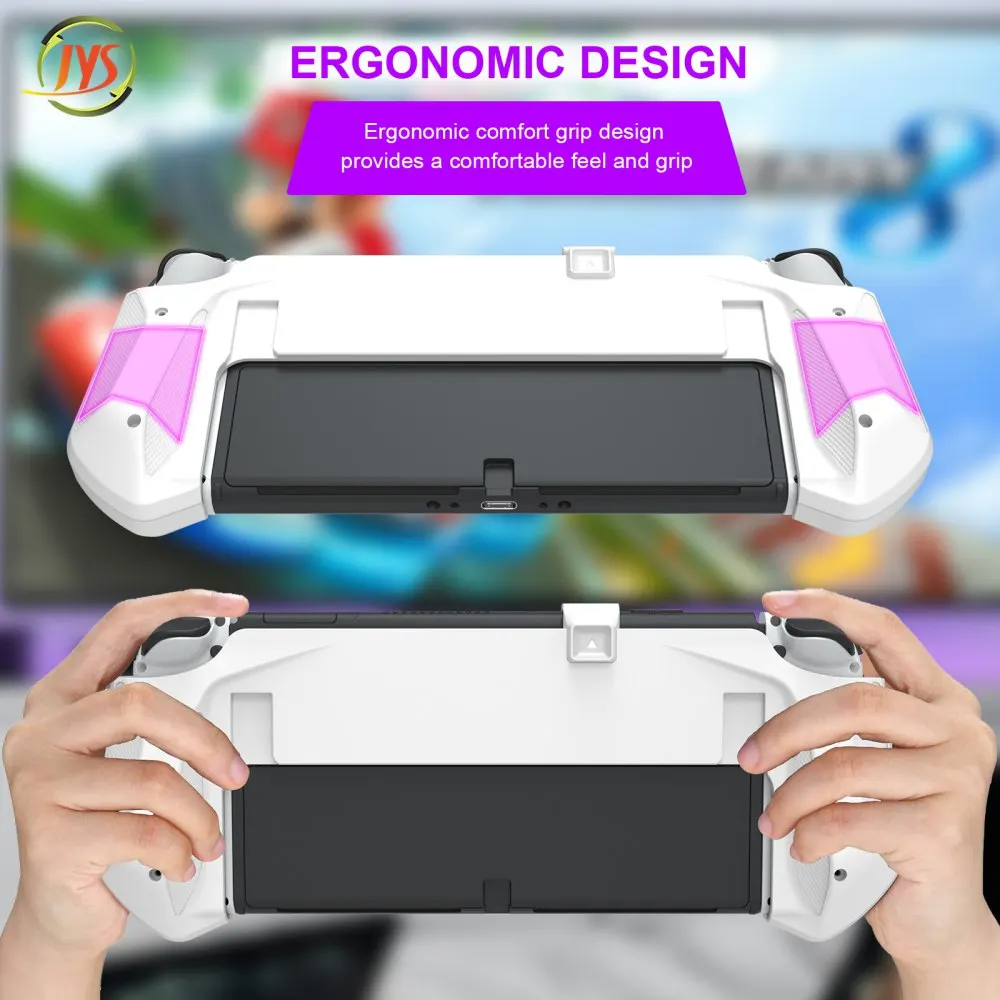 Чехол Dockable для игрового контроллера Nintendo Switch Oled Эргономичный ручной захвата