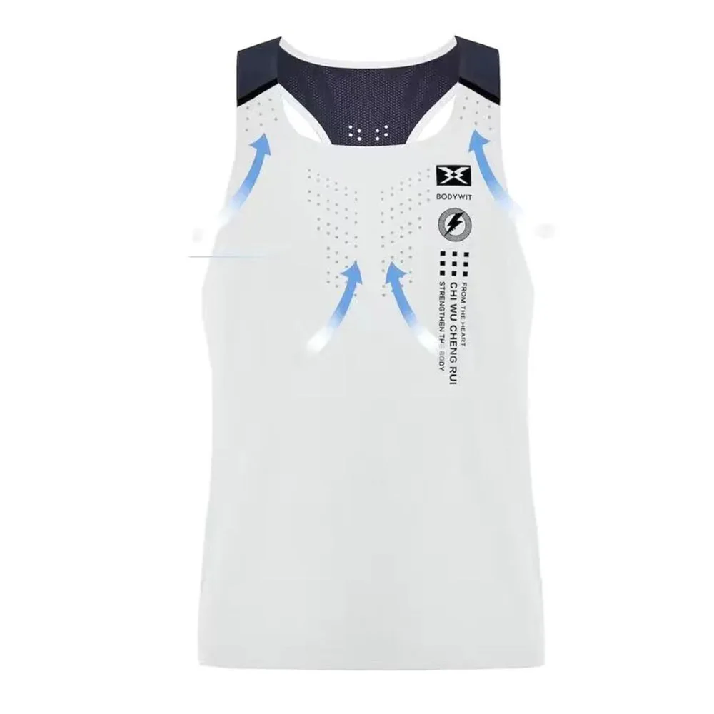 Жилет мужской спортивный дышащий быстросохнущий ультралегкий летний