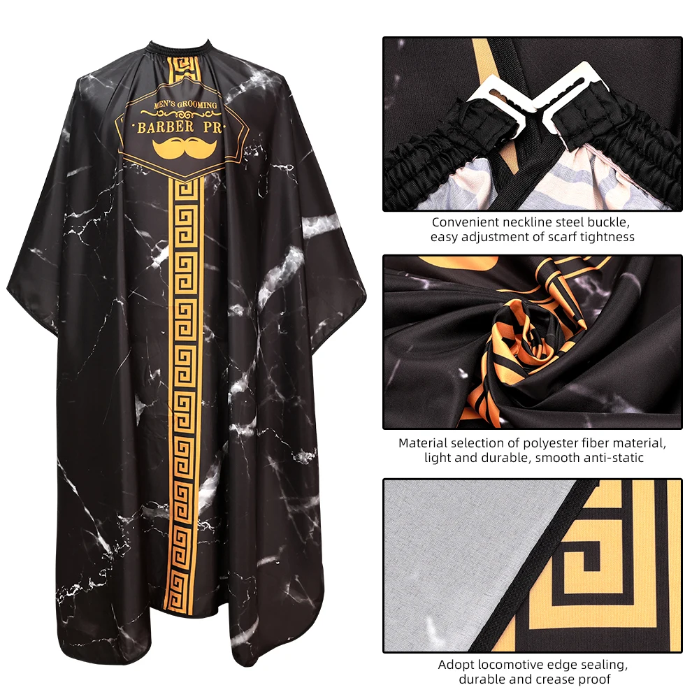 Водонепроницаемая накидка для стрижки волос Профессиональный салонный